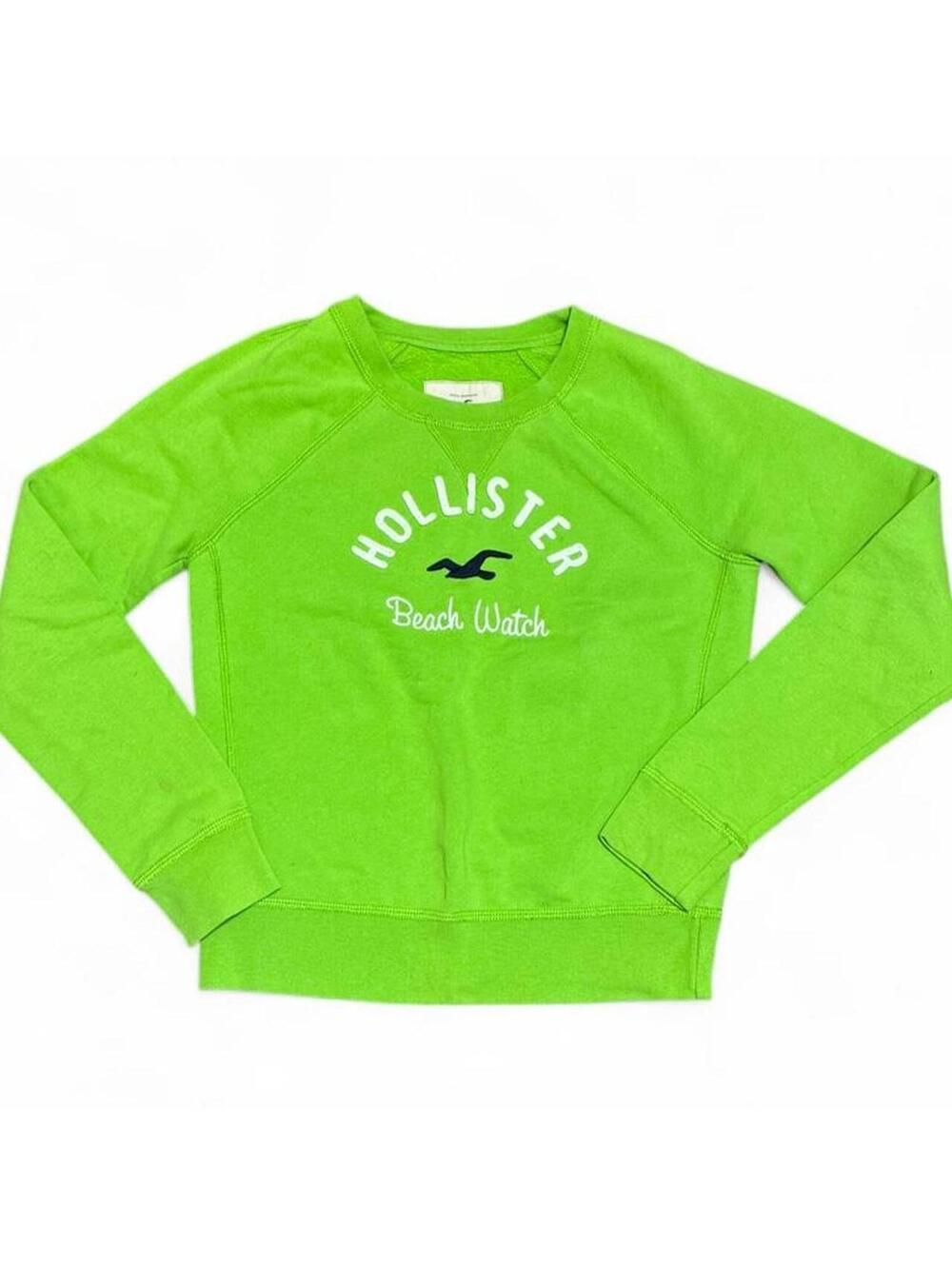 Hollister Co. Women's Green Sweatshirt